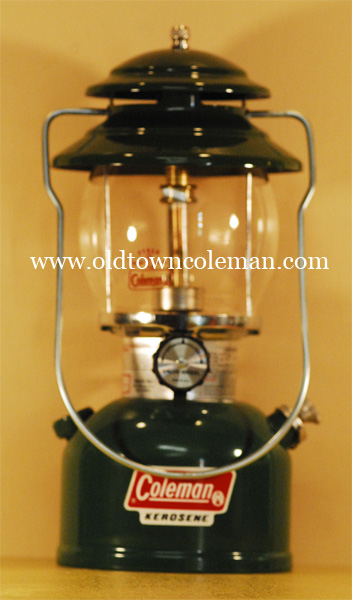 Old Town Coleman Single Mantle Lantern Production Information